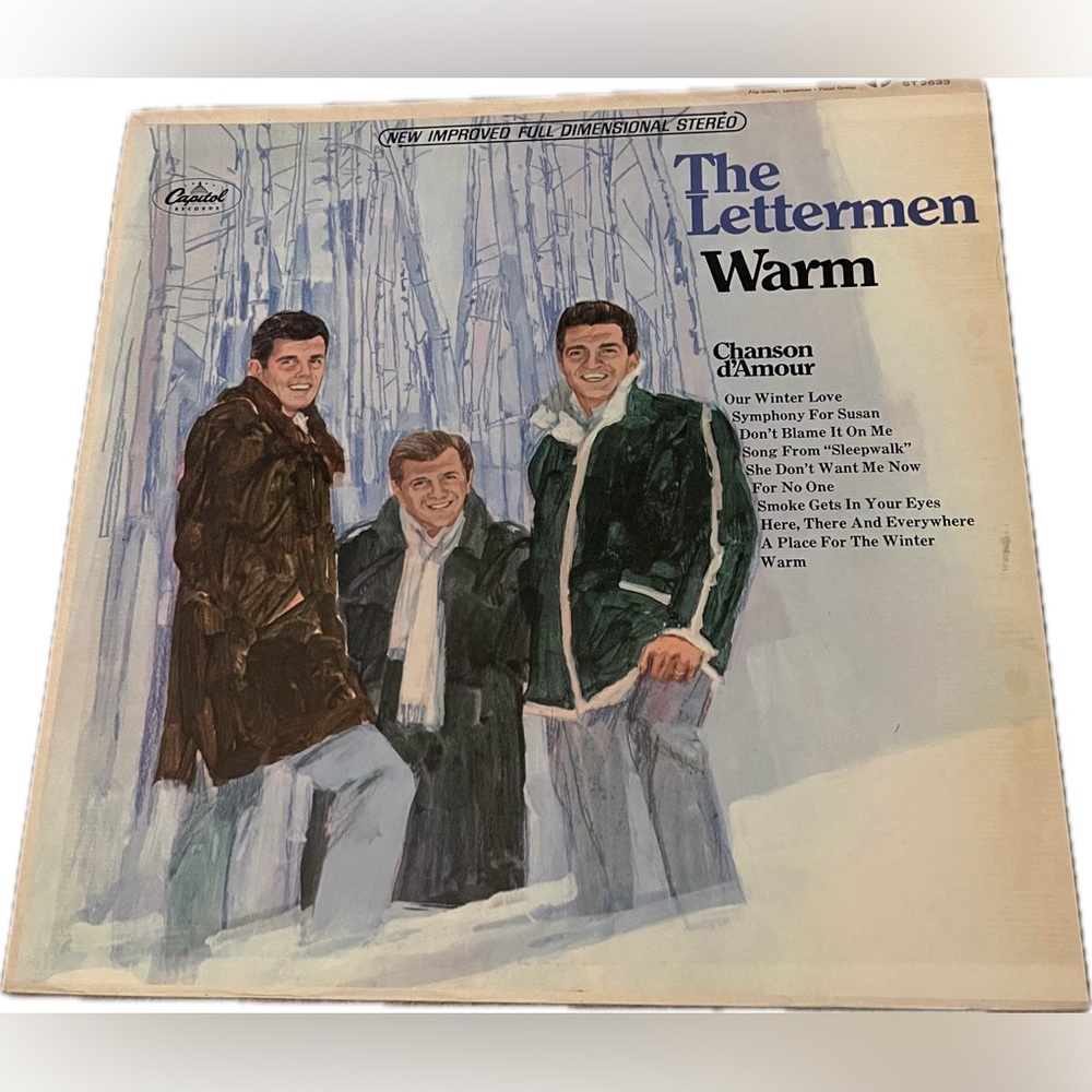 The Lettermen Warm Vinyl Album